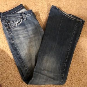 7 for all mankind flares. EUC size 26